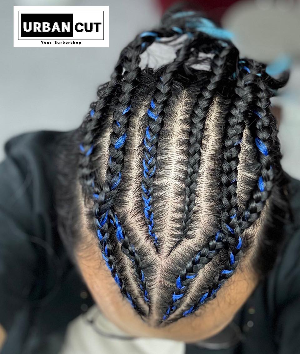 Cornrows With Design